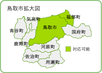 鳥取市拡大図