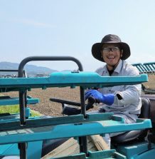 田植え作業真っ最中